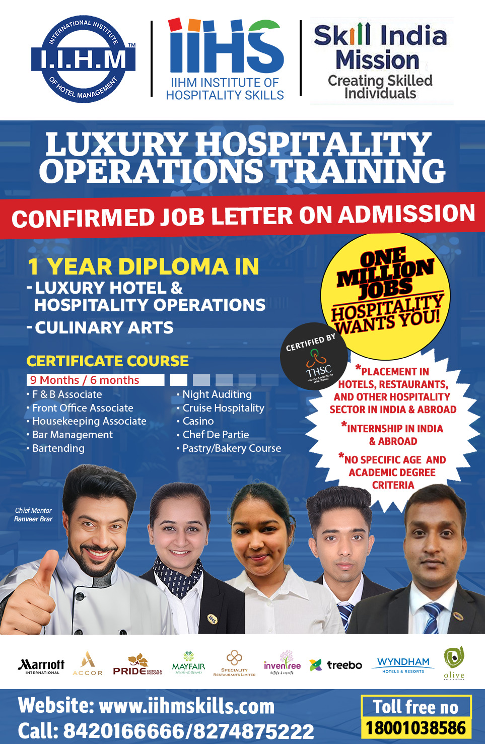 "Assured Job Letter on Admission"